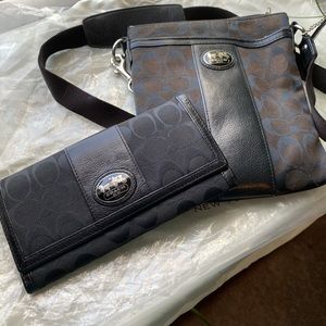 Coach Crossbody and wallet